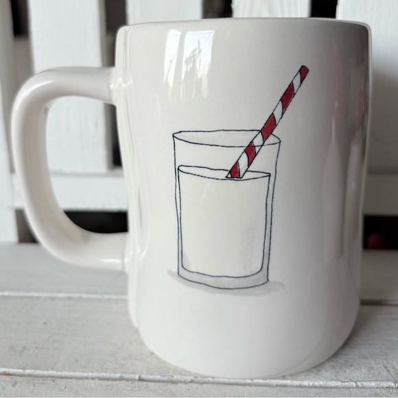 Rae Dunn White “Milk for Santa” Holiday Mug - Picture 3 of 3